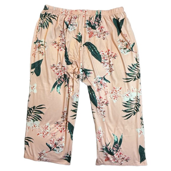 Floral pajama set, women’s 3X - Picture 4 of 4